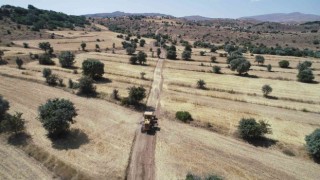 Başakpınara 10 kilometrelik yeni tarım yolu