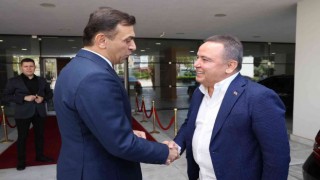 Başkan Böcek, Emniyet Müdürü Ulucanı ağırladı
