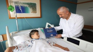 Başkan Büyükgözden sünnet çocuklarına moral