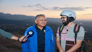 Başkan Büyükkılıç: “Ali Dağı, dünyada en önemli yamaç paraşüt merkezlerinden birisi”