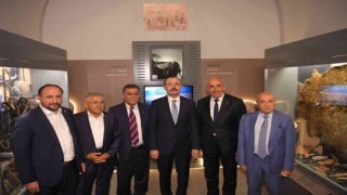 Başkan Büyükkılıç, Bakan Muşa Ahi Evran Müzesini gezdirdi