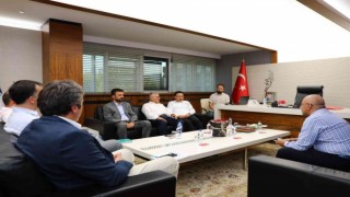 Başkan Büyükkılıçın ev sahipliğinde Turizm Yatırımları Toplantısı