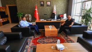 Başkan Çakın, Düzceye atanan Albay Murat Kılıçı makamında ağırladı
