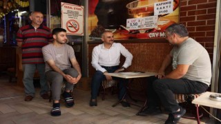 Başkan Çiftçi, esnafın taleplerini dinledi