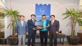 Başkan Günel, Pohang Belediyesi heyetini ağırladı