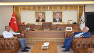 Başkan Kaplan, Kültür ve Turizm Eski Bakanı Atilla Koçu ağırladı