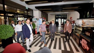 Başkan Kılca, kardeş şehir belediye başkanı Geylani ile istişarede bulundu