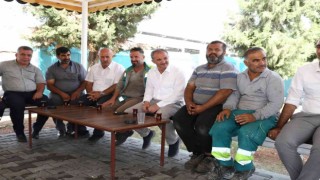 Başkan Kılınç, temizlik işleri personeliyle bir araya geldi