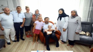 Başkan Özdemir, Sarıyerlilerin evine konuk oldu