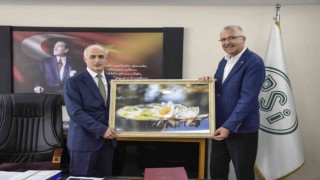 Başkan Özkandan Şayana ‘hayırlı olsun ziyareti