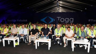 Başkan Özkasap TOGG tesislerini inceledi