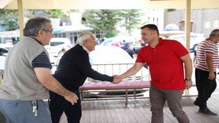 Başkan Yücel yaylada vatandaşlarla bir araya geldi