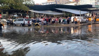 Başkentte sağanak cadde ve sokakları göle çevirdi