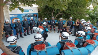 Beşir Arama Kurtarma ekibi Aydında bir ilki başardı