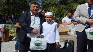 Beylikovadaki 350 yaz Kuran kursu öğrencisi için mezuniyet töreni