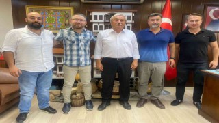 Bilecikspor yönetiminden Başkan Şahine ziyaret