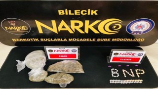 Bilecikte üzerlerinden uyuşturucu madde çıkan 2 kişi tutuklandı