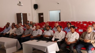 Bingöl İl Milli Eğitim Müdürü Yücel, muhtarlarla bir araya geldi