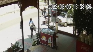 Bir anlık dikkatsizlik kazaya neden oldu