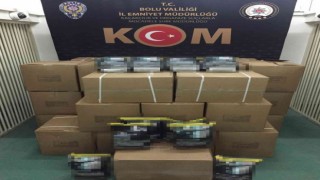 Boluda 250 bin lira değerinde kaçak tütün yakalandı