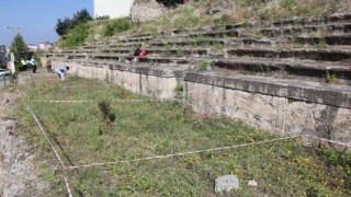 Boluda, “antik stadion” kazısında Osmanlı hamam kalıntısına rastlandı