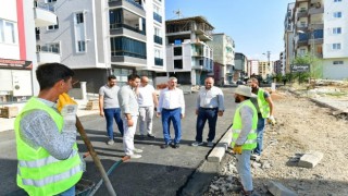 Bostanbaşı Mahallesinde çalışmalar hızlandı