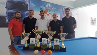 Bozüyükte 3 bant bilardo turnuvası yapıldı