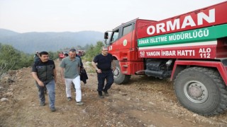 Burdur Valisi Arslantaş: Bucak yangını kontrol altında