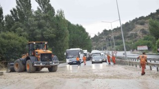 Burdurda fırtına etkili oldu