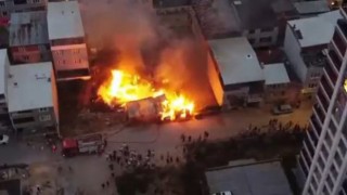 Bursada baraka yangını korkuttu