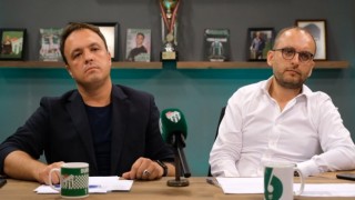 Bursaspor 2. Başkanı Sinan Topuk ve Futbol Şube Sorumlusu Mehmet Zahit Yanardan dikkat çeken açıklamalar