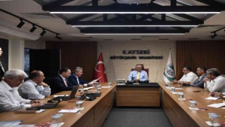 Büyükkılıçtan başkanlarla Kayserigaz zirvesi
