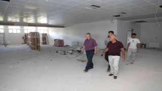 Çalışma salonu yapımında sona yaklaşıldı