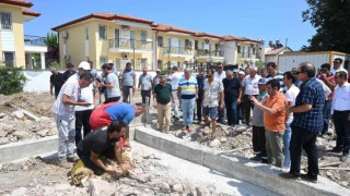 Çamyuva kapalı pazar yerinin temeli atıldı
