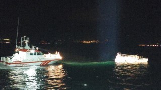 Çanakkale Boğazında tanker ile tekne çarpıştı