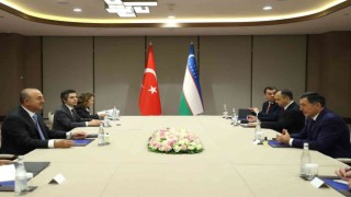 Çavuşoğlu, Özbekistanlı mevkidaşı Norov ile görüştü