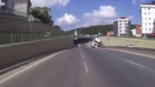 Çekmeköydeki hafriyat kamyonu kazasına ilişkin yeni görüntüler ortaya çıktı