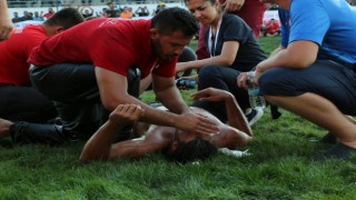 Cerrahi Hastanesinden yağlı güreşe sağlık desteği
