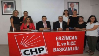 CHP Kadın Kolları Genel Başkan Yardımcısı Pehlivan Erzincanda partililerle buluştu