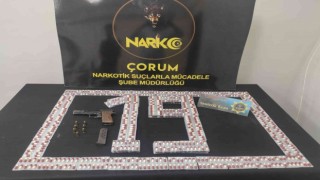 Çorum polisinden uyuşturucu operasyonu