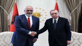 Cumhurbaşkanı Erdoğan, Arnavutluk Başbakanı Ramayı kabul etti