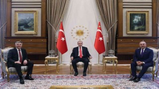 Cumhurbaşkanı Erdoğan, Bulgaristan Hak ve Özgürlükler Hareketi Partisi Genel Başkanı Karadayıyı kabul etti