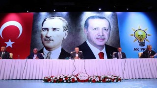 Cumhurbaşkanı Erdoğan partililerle bir araya geldi