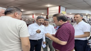 Cumhurbaşkanı Erdoğanın mektubu esnafa ulaştırıldı