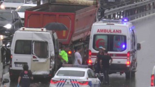 D-100de aynı noktada 3 farklı zincirleme kaza: 4 yaralı
