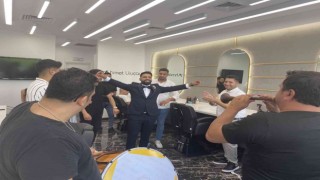 Damadın düğünü berberde başlıyor