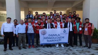 Damla Projesi Gönüllüleri Gümüşhanede