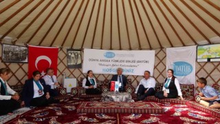 DATÜB çadırına yoğun ilgi