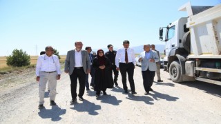 Dedik yolunda altyapı tamamlandı