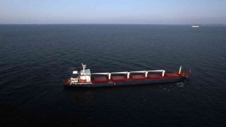 Denetim ekibi, Razoni adlı tahıl gemisine geçti